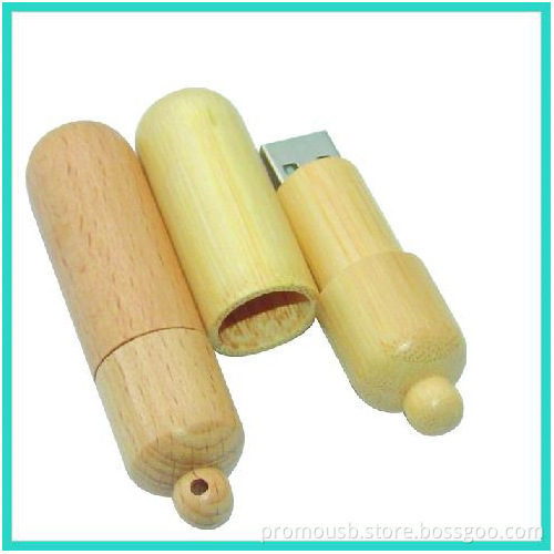 Specializing wood USB Flash Memory Cylinder Barrels